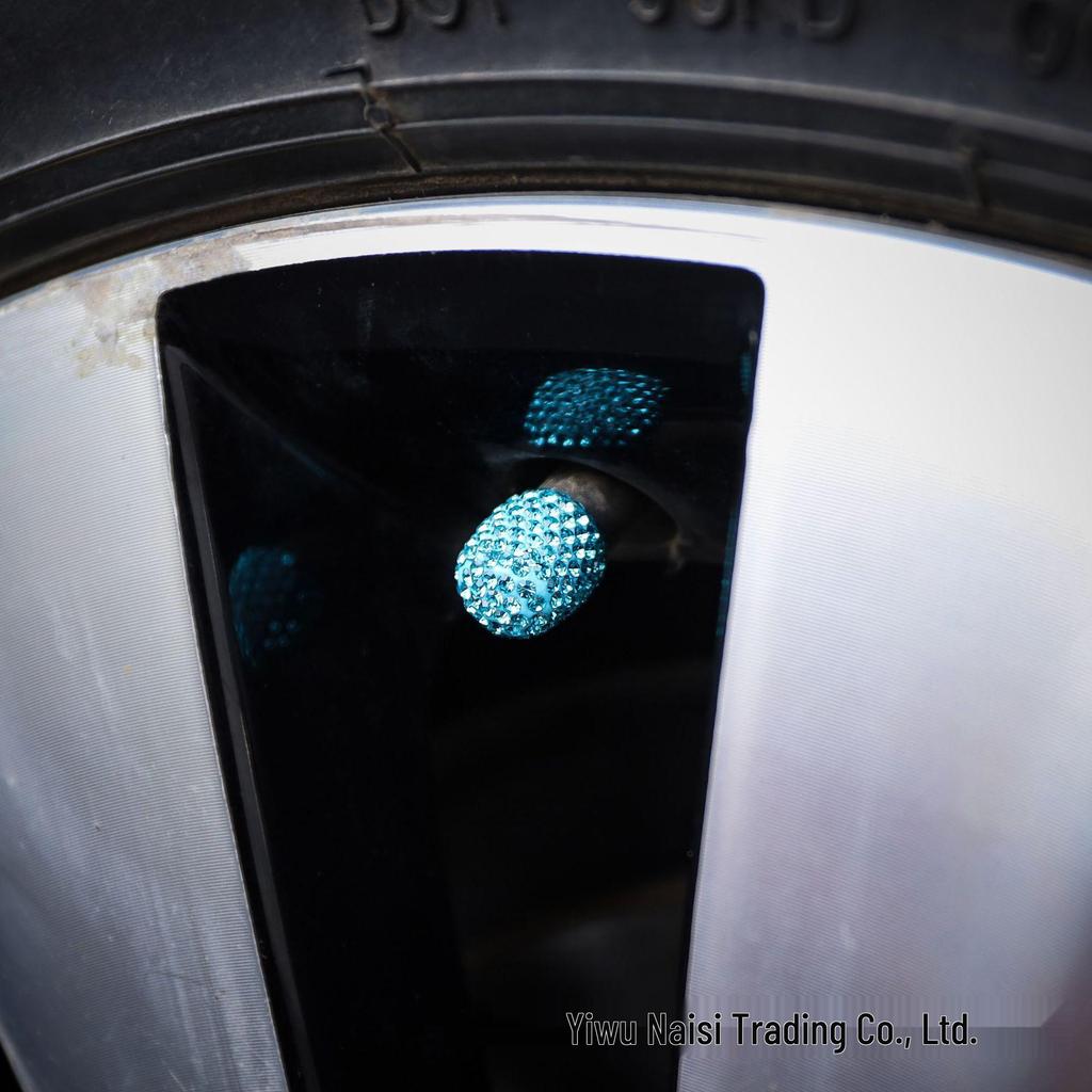Sprankelende Diamant Universele Bandenventieldopjes