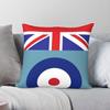 Uk Royal Air Force Raf Square Pillowcase Polyester Linen Velvet Creative Zip Decor Home Cushion Cover