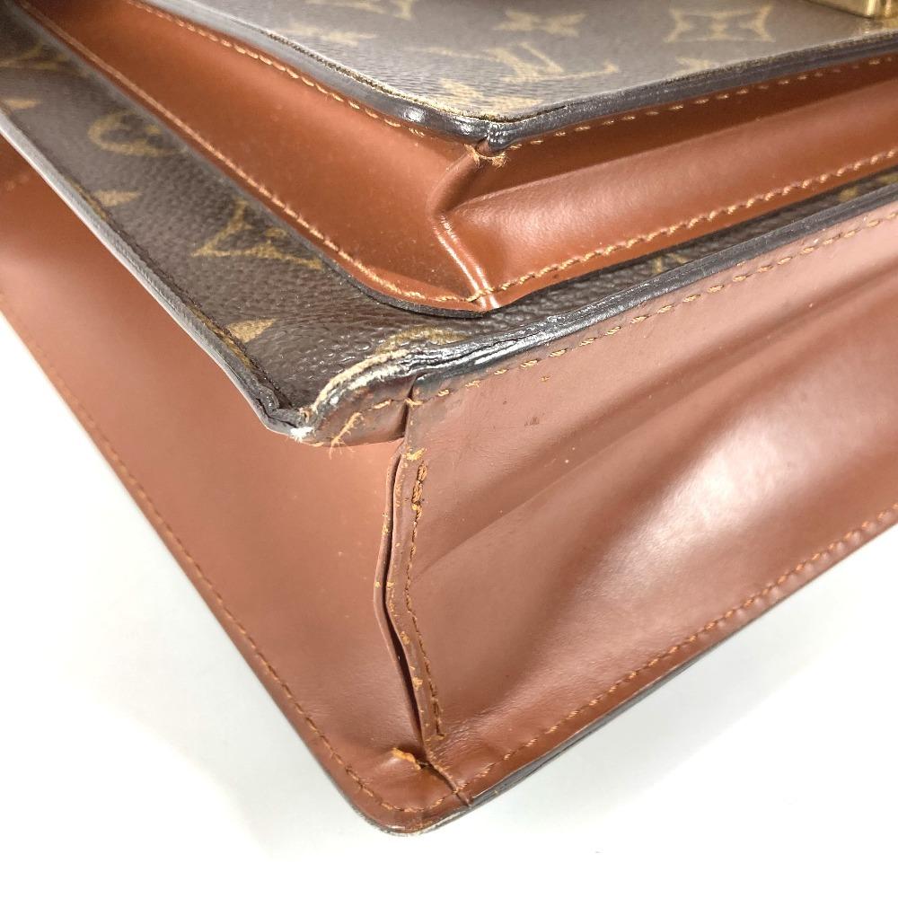 Louis Vuitton M51185 Monogram Monceau 28 document bag Hand Bag Canvas Brown
