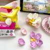 1 Set Magnetic Refrigerator Household Snack Single/Double Layer Fixed Tongs 5/10 Petals Food Creative Lotus Sealing Clip