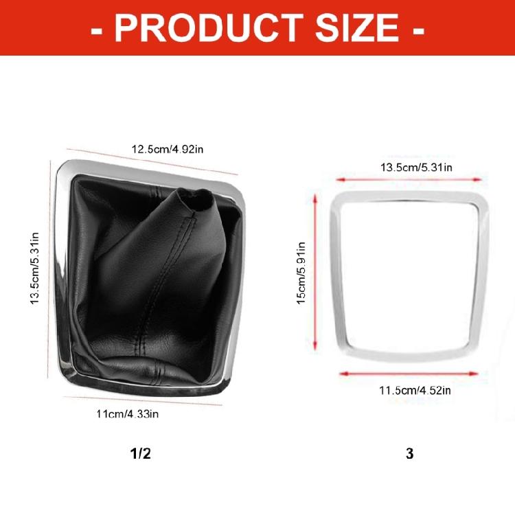 Non Slip Shifts Knob Cover Dustproof Design Easy To Install Comfortable Touch Car Interior Protector for Vehicles