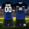 Custom DIY Two Piece Jersey Set Short Sleeve Shirt and Shorts Personalized and Number for Sports Team Uniforms