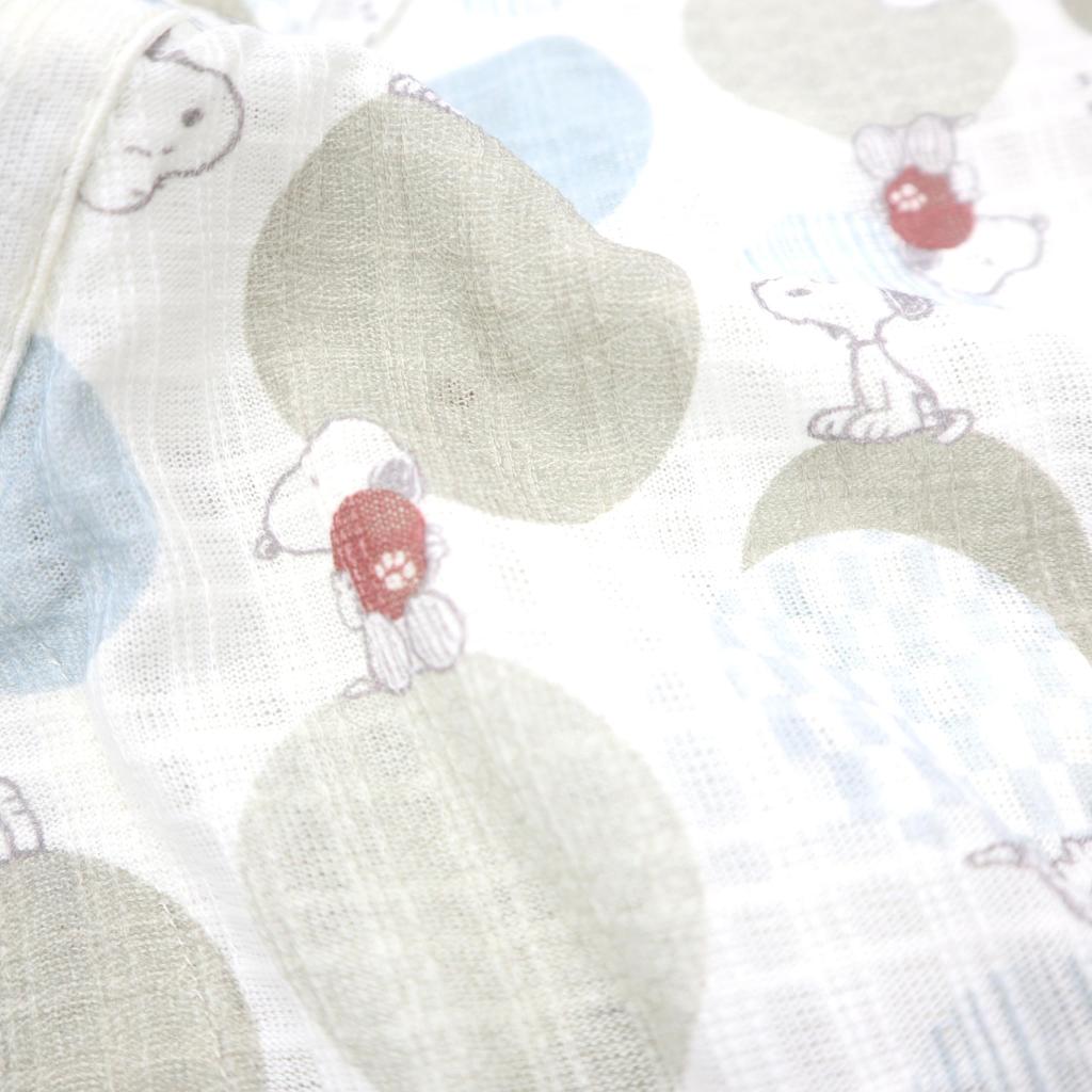 Takihyo Snoopy Jinbei Coverall Romper for Baby Boys and Japanese Size 215152615 Girls, Pattern, 80,