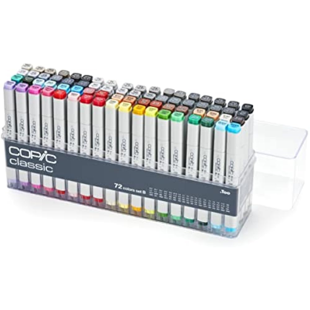 Too Copic Classic 72 Color Set B