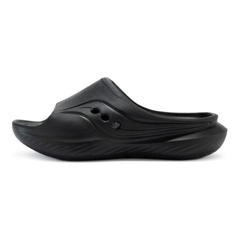 Saucony Cradle unisex hollow out slide slippers black soft comfy S28901-2 42