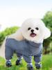 Scarpe Protettive Antiscivolo per Zampe di Cane con Imbracatura Resistenti alle Macchie Antipolvere per Animali Domestici Pantaloni per Cani Piccoli Medi Grandi