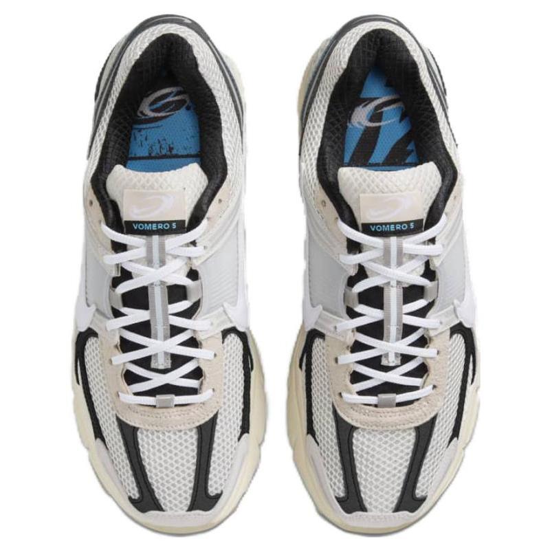 Nike Zoom Vomero 5 Supersonic Light Bone Black Sneakers Casual FN7649-110