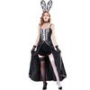 M-XL Dovetail Bunny Dress, Adult, Rabbit Dress, Prom Bunny Uniform, Halloween Costume