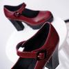 Zapatos de tacón alto y punta redonda para mujer, de moda para primavera y otoño, con punta cuadrada y poco profundos, para exteriores, con plataforma, MARY JANES