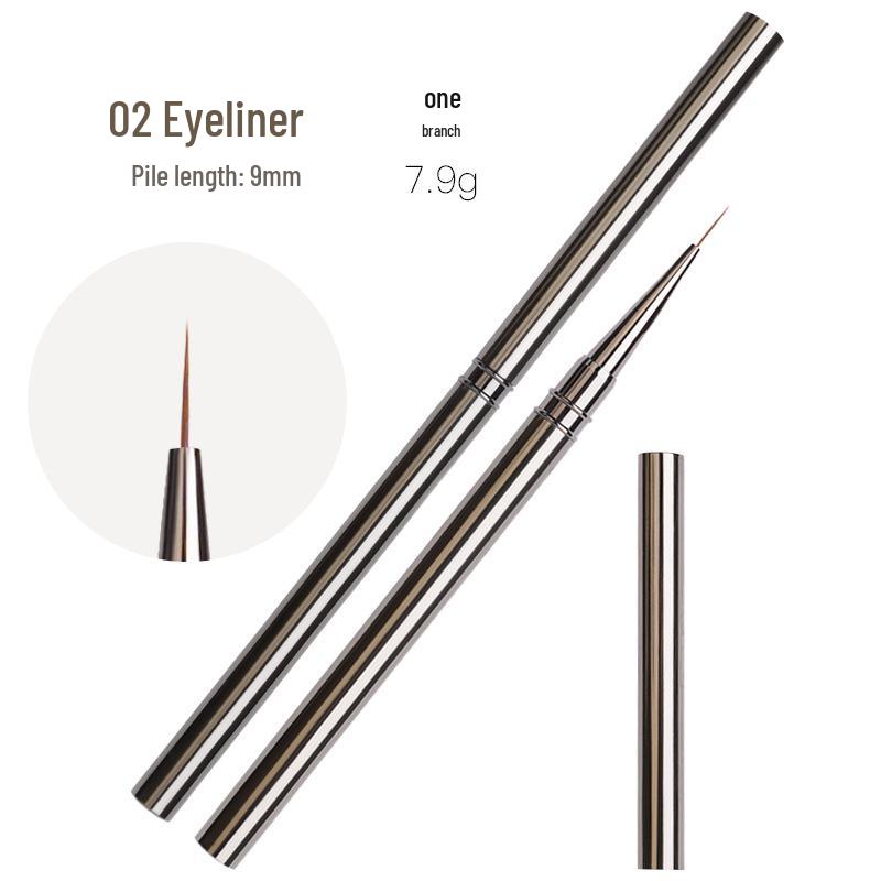 Japanese Professional Ultra-Fine Metal Nail Art Liner Pen for Nail Salon - Precision Drawing and Dotting Tool