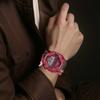 Casio G-SHOCK No-Comply Theme Series LCD Display Reverse Display Shock-proof, Impact-proof and Waterproof Quartz Movement Resin Strap GD-120NC-4
