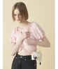 Furfur Ruffle Cut Blouse RWCT252051 Pink Women's