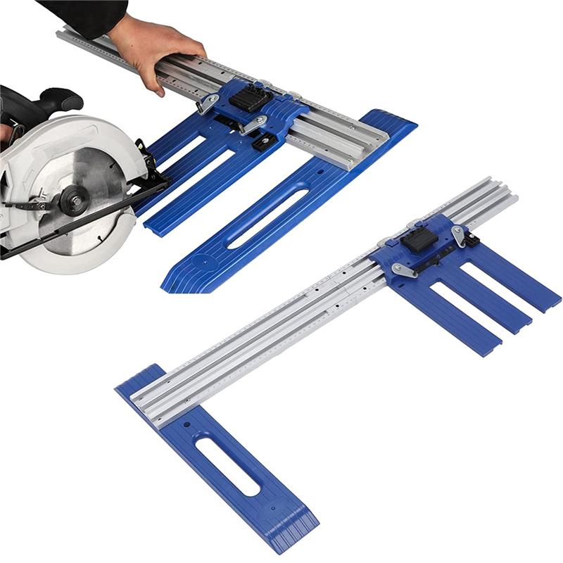 AD23-Aluminum Alloy Circular Saw Track Woodworking Cutter Guide Rail Track Saw Guide Rail Aluminum Alloy Track Saw Guide Rail