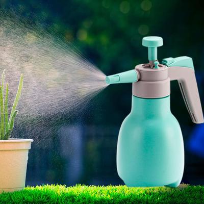 1L Pump Sprayer Bottle Watering Can for Garden Plants, Easy-to-Use Handle, Mushroom Body, Suitable