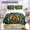Gotisches Bettwäsche-Set Atmungsaktiver Bettbezug mit Kissenbezügen Dekorative Bettwäsche für Schlafzimmer Heimdekoration Geburtstagsgeschenk