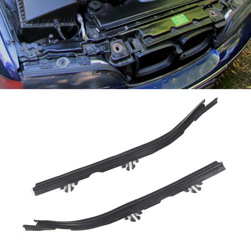 1 par de tiras de sellado para faros delanteros de coche para BMW Serie 5 E39 1996-2000, pre-facelift, junta de faro superior, tira de moldura.