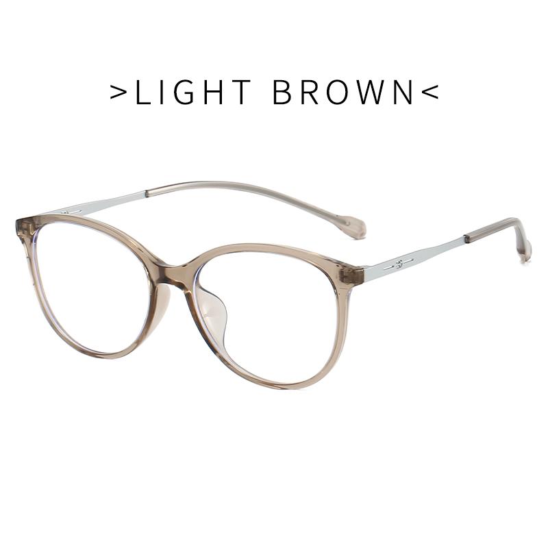 Neue Modebrillen für Damen Retro Transparente Brillen Anti Blaulicht Brillengestell Luxusmarken-Design Vier Jahreszeiten Spectac