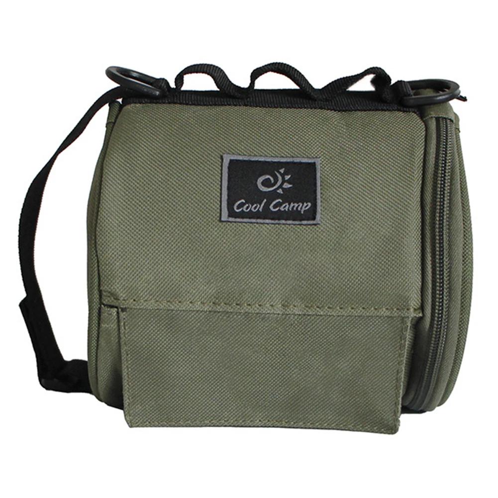 Portable Outdoor Camping Tissue Case with Hook Roll Paper Storage Bag Tissue Container for Picnic Hiking Camping