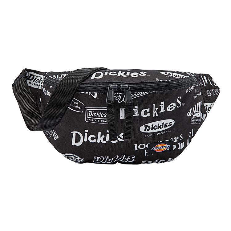 

Новая полиэстеровая сумка кроссбоди Dickies, поясная сумка обычная унисекс черная DK010186C77 33.0*8.9*14.0CM