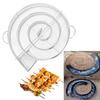 Mini BBQ Grill Salmon Bacon Fish Home Smoker Generator Wood Chip Steel Barbecue BQQ Oven Plate Roasting Cooker Meat Tools