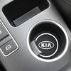 2Pcs Car Anti-Slip Silicone Coaster Water Cup Pads For KIA KX7 RIO Sportage Sorento K5 Optima Oprius Forte Soul Ceed Accessories