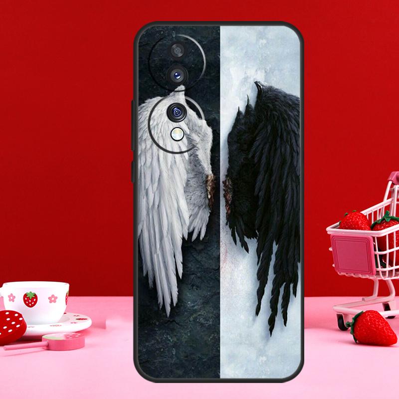 

Чехол с рисунком «Крылья ангела» для Honor Magic 6 5 Pro 50 70 90 Lite X6 X7 X8 X9 X6a X7a X8a X9a X8b X9b задняя крышка Honor Magic5 Pro