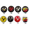 4 szt. 56 mm Emblemat Środkowy Naklejki na Kołpaki Kół Samochodowych Dla Abarth 500 Punto Stilo Palio Bravo Doblo Aegea Strada
