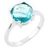 London Blue Topaz Silver Ring 2.3ct (1533734) 2.43 Gr. 925 Samples