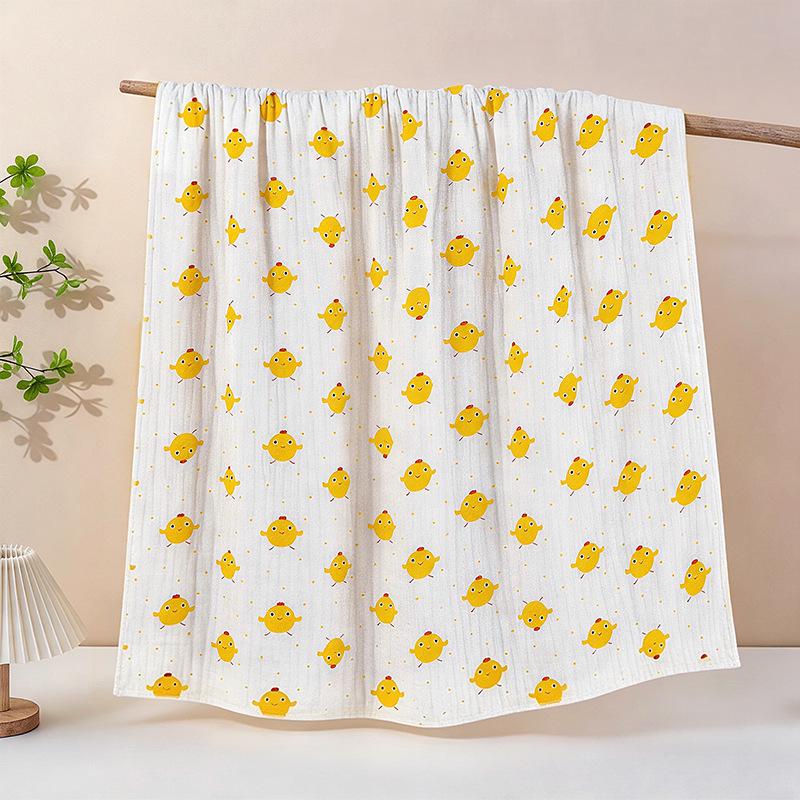 Soft Cotton Baby Gauze Bath Towel & Blanket for Newborns - Mother-Baby Grade