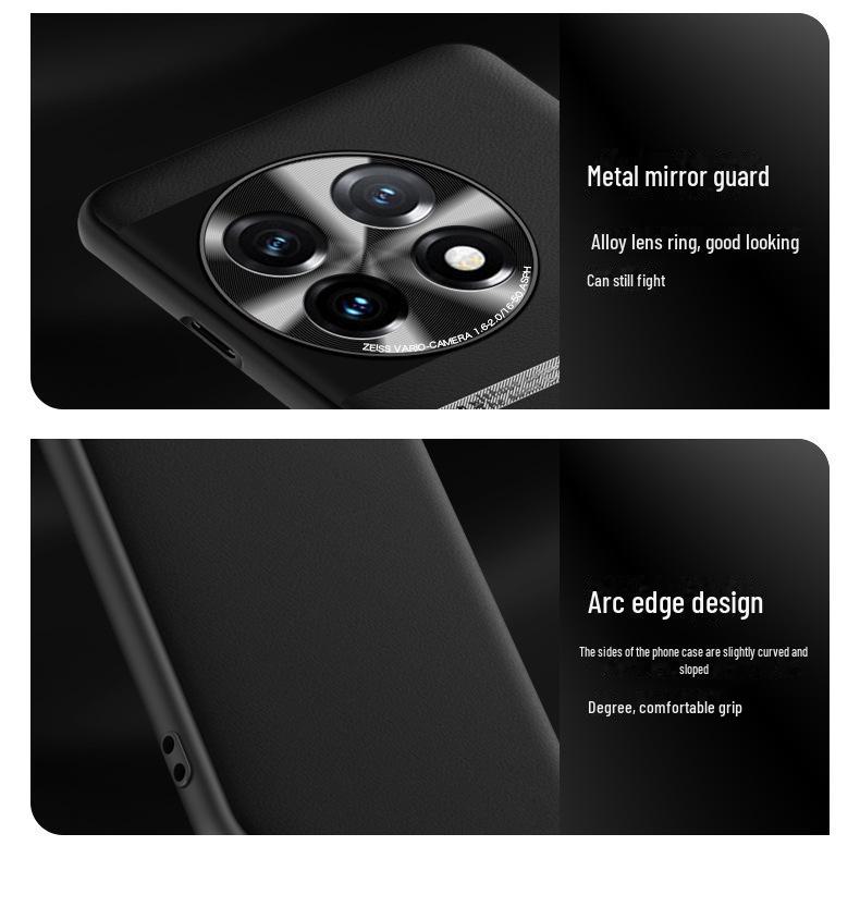 OnePlus 11 Liquid Leather Phone Case: Anti-Fall, Anti-Fouling Protective Cover, Single Piece Shipping