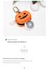 3D Pumpkin Pendant Keychain - Fashionable Mini Bag Charm, Creative Halloween Gift