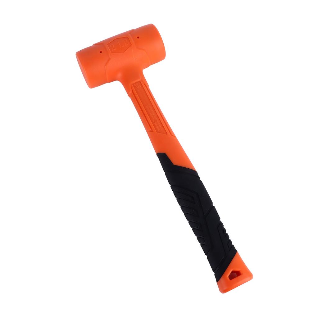Gumová palička Kladivo Neodskakující Tvrdá kůže Přenosné kladivo Nástroj pro instalaci Klepání 2 lb