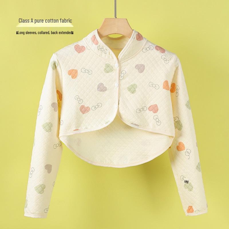 Pure Cotton Postpartum Shoulder Protector: Long Sleeve Warm Shawl for Pregnant Women and New Mothers.