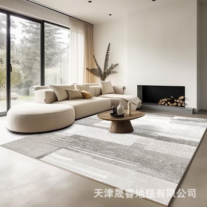 Soft Crystal Velvet Area Rug Living Room Sofa Coffee Table Bedroom Study Modern Geometric Washable