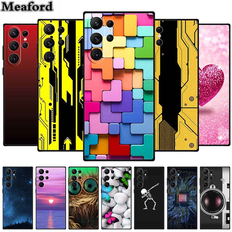 For Samsung Galaxy S25 Ultra Case Luxury TPU Soft Silicone Phone Cases for SamsungS25 Ultra SM-S938B Protective Back Cover Funda
