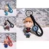 Adorable Frozen Elsa Princess Keychain Silicone Cartoon Key Ring Ideal Gift