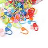 500PCS Plastic Safety Pins Colorful Quick Locking Knitting Markers Buckle Needle Crochet Markers Sweater Marking