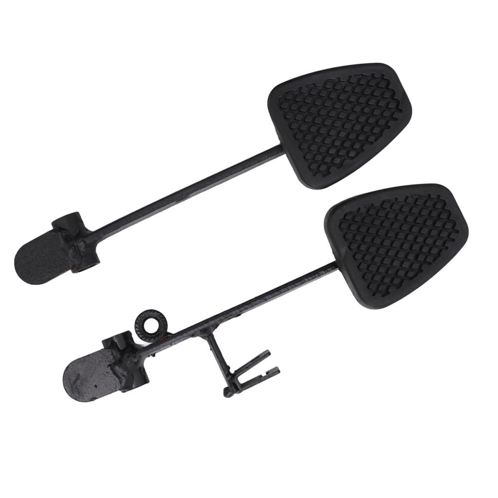 Pedał gazu hamulca Trwały metalowy gumowy pedał akceleratora gazu dla ATV Go Kart Quad Pit Dirt Bike