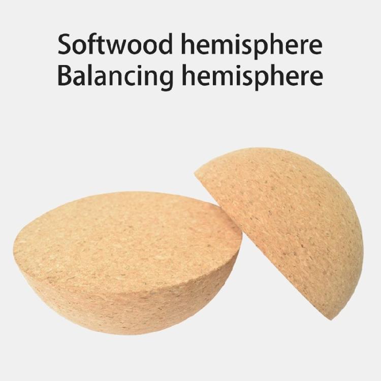 Exercise Ball, 15cm 6Inch Cork Pilates Ball, Small Yoga Ball, Gymnastics Ball, Fitness Ball for Stretching Cores Fitness