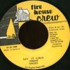 7inch Record GHOST  Say It Loud NONE Firehouse Crew 1995 Jamaica Reggae Ska  Dub Used