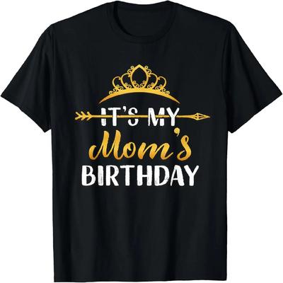 It's My Mom's Birthday Party Idea For Women T-Shirt