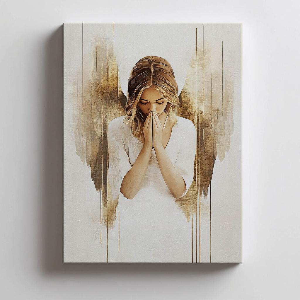 Wspólnota Z Niebem Wspólnota Z Niebem, 50X70 Cm, Bez Ramy, Płótno Premium Na Blejtramie