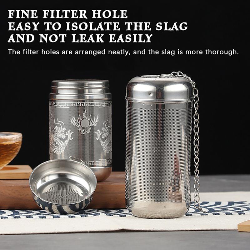 Stainless Steel Tea Infuser Tea Leak Stainless Steel Tea Infuser Diffuser Spice Tea Strainer Herbal Filter Tea Drain With Lid