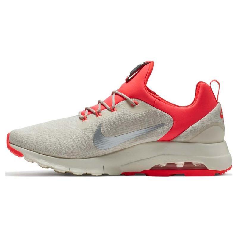 Nike Air Max Motion Retro Comfortable Sports Shock Absorption Wear-Resistant Low-Top Casual Running Shoes Women sneaker Gray Red 916786-100