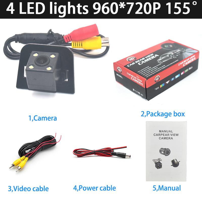 Reverse Camera For Toyota Prius XW30 MK3 Gen3 Rear Fit Factory Plate Hole TOYO7
