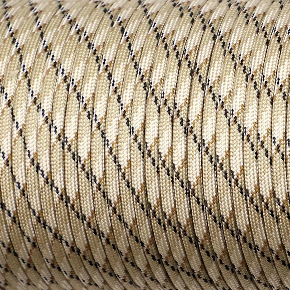Cuerda de Paracord de 7 Hilos 550 5 M Diámetro 4 mm Cordón Para Camping al Aire Libre Supervivencia Lanyard Paracaídas Senderismo Accesorios para Tienda de Campaña