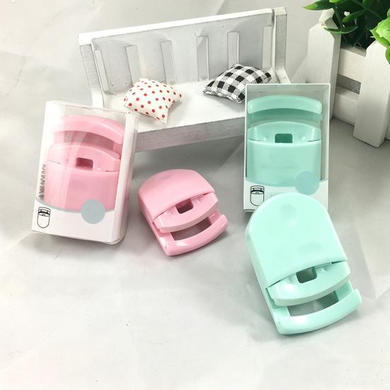 Mini Plastic Eyelash Curler Clip Portable Travel Precise Lashes Curling Styling Tools Natural Long Lasting Women Eye Lash Curler Tools