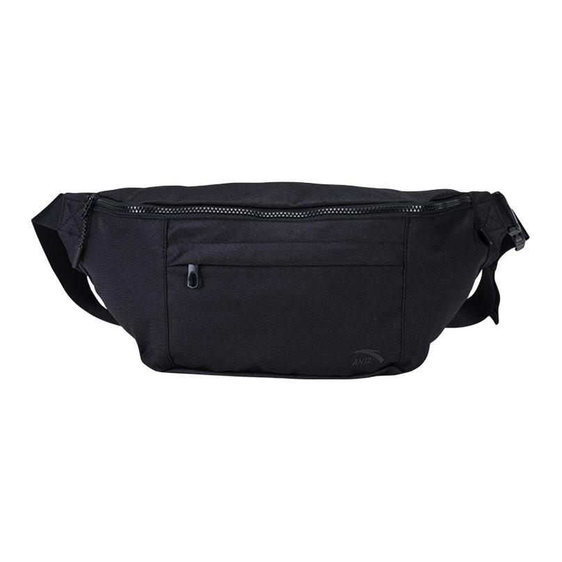 New Anta Fabric Shoulder Bag Regular Unisex Basic Black 192438131-1