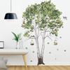 Große Baum Wandaufkleber Wohnzimmer Dekoration Schlafzimmer Heimdeko Abnehmbare Frische Pflanzen Wandtattoos Zimmer Dekorative Tapeten
