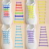 16 stuks Elastische Schoenveters voor Sneakers Siliconen Stretch Schoenveters Geen Strik Schoenveters voor Kinderschoenen Elastiek Schoenveters Schoenveters